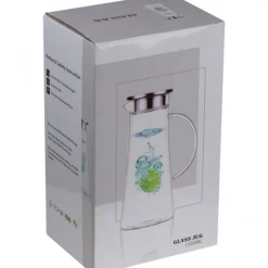 Dzbanek szklany z sitkiem 1350 ml ELLIOTT / Przeźroczysty 8079866