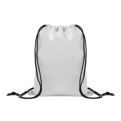 Dziecięcy worek  190T RPET / Bialy MO2811-06