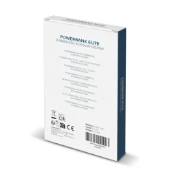 Elite Gumowany Powerbank 8000mAh / Ciemnoniebieski LT95087-N0010