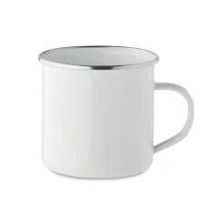 Emaliowany kubek sublimacyjny / Bialy MO2203-06
