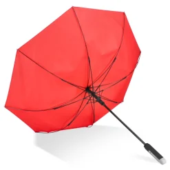 Emerantia 190T Pongee 23" Parasol otwierany automatycznie / Czerwony LT97121-N0021
