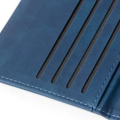 Etui do paszportu, zawieszka do bagażu / Niebieski VB183-11