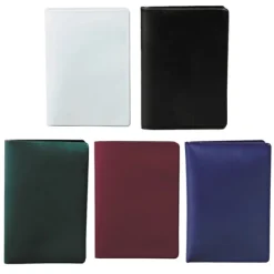 Etui na dokumenty z PCV, 2 przegródki / Holdex / Bordowy IP42016654