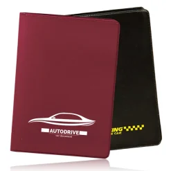 Etui na dokumenty z PCV, 2 przegródki / Holdex / Granatowy IP42016665