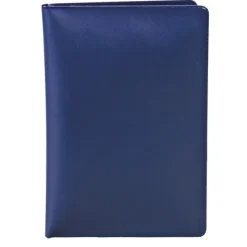 Etui na dokumenty z PCV, 2 przegródki / Holdex / Granatowy IP42016665