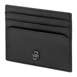 Etui na karty Double B Saffiano Grey / Czarny HLC526A