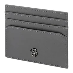 Etui na karty Double B Saffiano Grey / Szary HLC526H