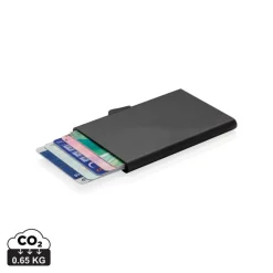 Etui na karty kredytowe C-Secure, ochrona RFID / Czarny P820.491