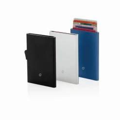 Etui na karty kredytowe C-Secure, ochrona RFID / Czarny P820.491