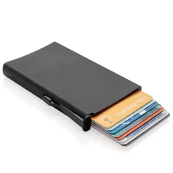 Etui na karty kredytowe, ochrona RFID / Czarny P820.041