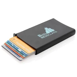 Etui na karty kredytowe, ochrona RFID / Czarny P820.041