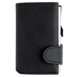 Etui na karty kredytowe, portfel, ochrona RFID / Czarny P850.341