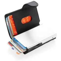 Etui na karty kredytowe, portfel, ochrona RFID / Czarny P850.341