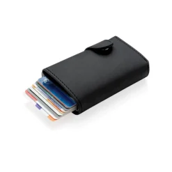 Etui na karty kredytowe, portfel, ochrona RFID / Czarny P850.341