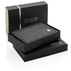 Etui na karty kredytowe Swiss Peak, ochrona RFID / Czarny P820.420