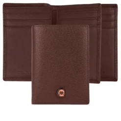 Etui na karty with flap Bond Brown / Brązowy NLF202Y