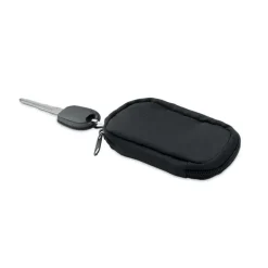Etui na klucze z 300D RPET / Czarny MO2822-03