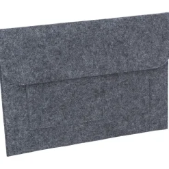 Etui na laptopa z filcu RPET, teczka na dokumenty / Szary V1254-19