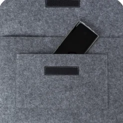 Etui na laptopa z filcu RPET, teczka na dokumenty / Szary V1254-19