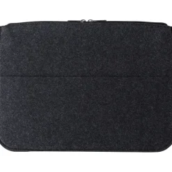 Etui na laptopa 14" z filcu RPET, teczka na dokumenty / Grafitowy V1256-15