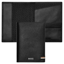 Etui na paszport Iconic Black / Czarny HLP421A