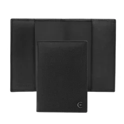 Etui na paszport Islington Black / Czarny NLP513A