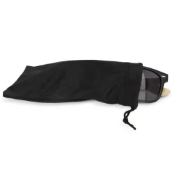 Etui RPET na okulary przeciwsłoneczne / Czarny LT86723-N0002
