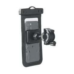 Etui z PVC do montażu na rowerze / Czarny MO2430-03