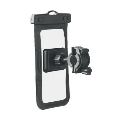 Etui z PVC do montażu na rowerze / Czarny MO2430-03