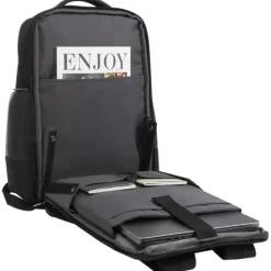 Expedition Pro plecak na laptopa 15,6-cali o pojemności 25 l wykonany z materiałów z recyklingu z certyfikatem GRS / Czarny 13005690