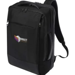Expedition Pro rozszerzany plecak na laptopa 17 cali o pojemności 12 l wykonany z materiałów z recyklingu z certyfikatem GRS / Czarny 13005790