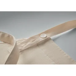 Fartuch bawełna org. 240gr/m² / Bezowy MO2649-13
