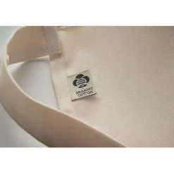 Fartuch bawełna org. 240gr/m² / Bezowy MO2649-13