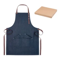 Fartuch dżinsowy 240 gr/m² / Granatowy MO6264-04