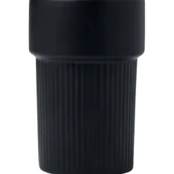 Fika kubek 340 ml z bambusową osłoną / Czarny 10080990