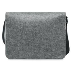 Filcowa torba na laptopa RPET / Ciemno szary MO6186-15