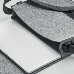 Filcowa torba na laptopa RPET / Ciemno szary MO6186-15