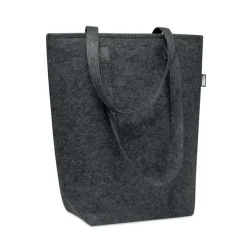 Filcowa torba na zakupy RPET / Ciemno szary MO6185-15