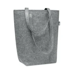 Filcowa torba na zakupy RPET / Szary MO6185-07