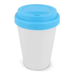 Filiżanka do kawy RPP z białym korpusem 250ml / Biały / szary LT98867-N0161