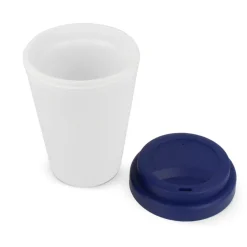 Filiżanka do kawy RPP z białym korpusem 250ml / Biały / jasnozielony LT98867-N0132