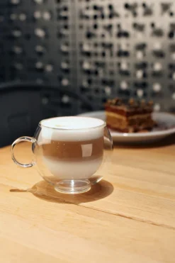 Filiżanka z podwójną ścianką Amo 220 ml Vialli Design / Bezbarwny VD20276