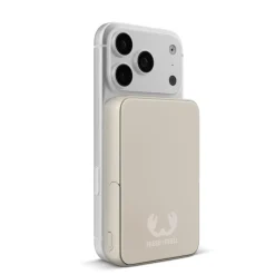 Fresh 'n Rebel Powerbank bezprzewodowy 10000 mAh kompatybilny z MagSafe / Beżowy LT49745-N0055