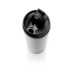 Geometryczny kubek termiczny 300 ml / Biały P432.363