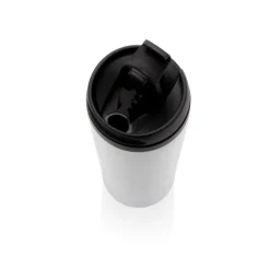 Geometryczny kubek termiczny 300 ml / Biały P432.363
