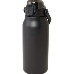 Giganto butelka o pojemności 1600 ml wykonana ze stali nierdzewnej z recyklingu z miedzianą izolacją próżniową posiadająca ce / Czarny 10078990