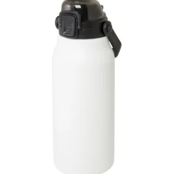 Giganto butelka o pojemności 1600 ml wykonana ze stali nierdzewnej z recyklingu z miedzianą izolacją próżniową posiadająca ce / Biały 10078901