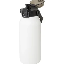 Giganto butelka o pojemności 1600 ml wykonana ze stali nierdzewnej z recyklingu z miedzianą izolacją próżniową posiadająca ce / Biały 10078901