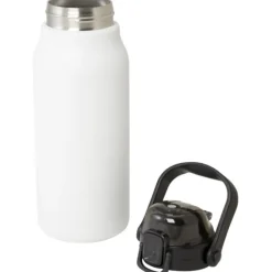 Giganto butelka o pojemności 1600 ml wykonana ze stali nierdzewnej z recyklingu z miedzianą izolacją próżniową posiadająca ce / Biały 10078901