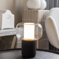 Głośnik bezprzewodowy 10W, lampka na biurko / Black P331.1501
